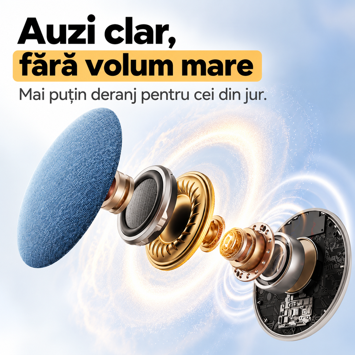 Boxă pentru Sub Pernă fără Căști, fără să Deranjezi Persoana de Alături