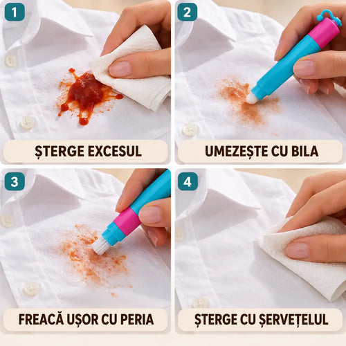 Marker Anti-Pete Instant, Scoate Pata de pe Haine Oriunde Te Prinde
